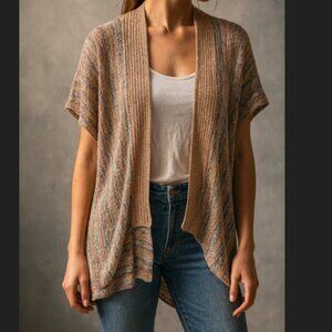 Canyon River Blues Colorful Knit Cardigan